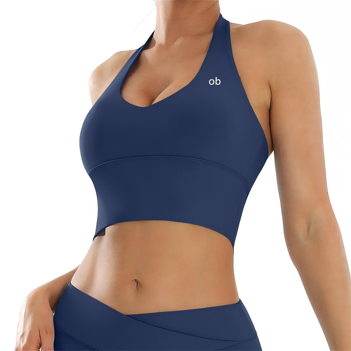 Sports Bra Racerback - 통기성이 좋은 넥랩 스타일 여성용 야외