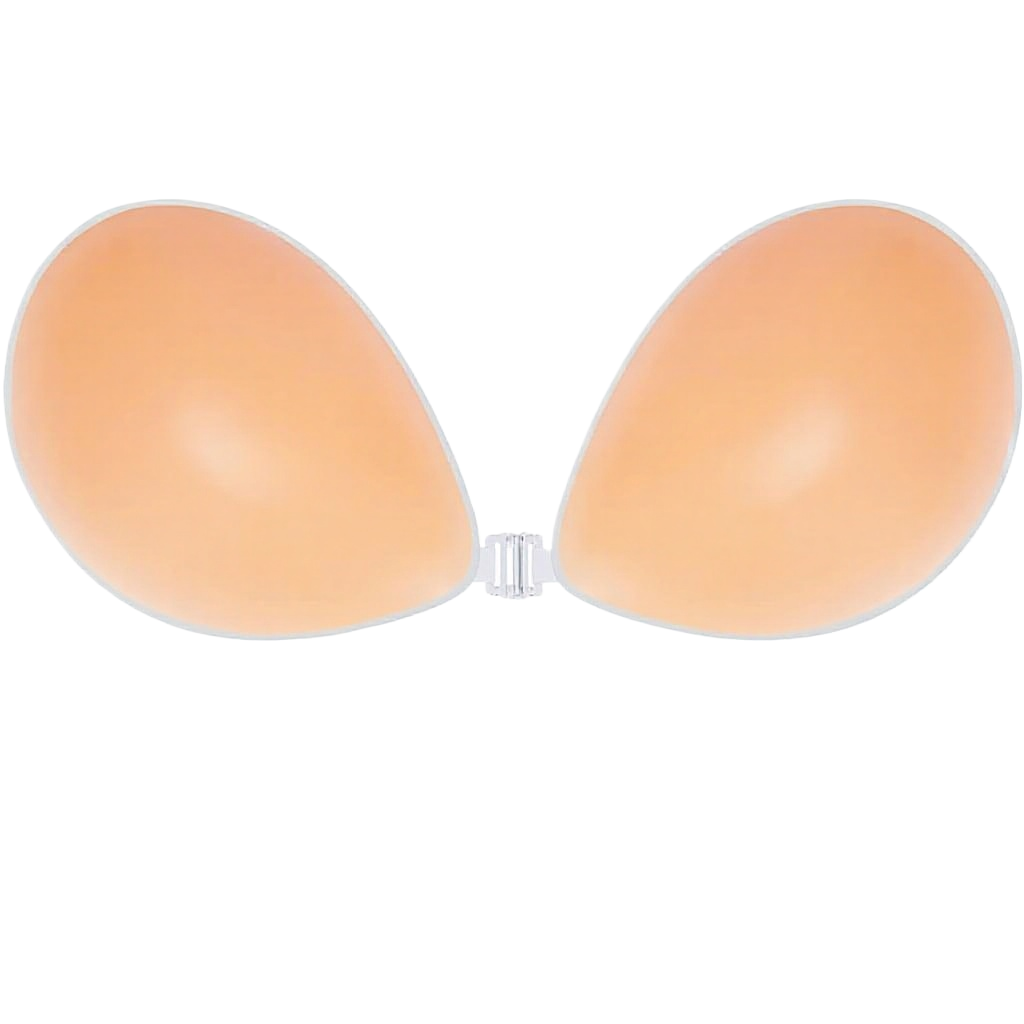 Strapless Bra Adhesive - 푸쉬업 무선 솔리드 실리콘 브라 재사용