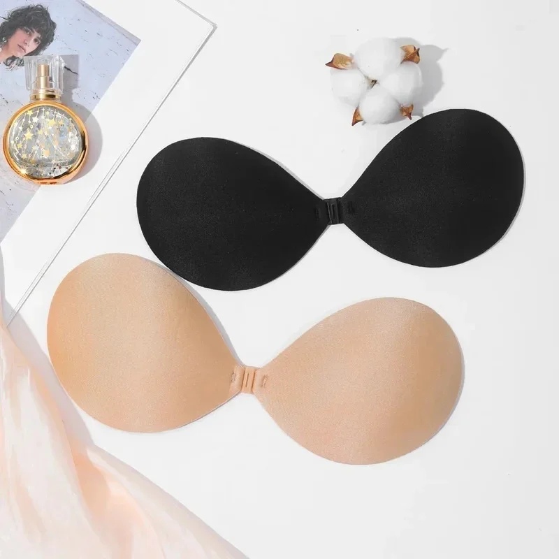Strapless Bra Adhesive - 1/2/4개입 여성용 브라, 보이지 않는 푸쉬업