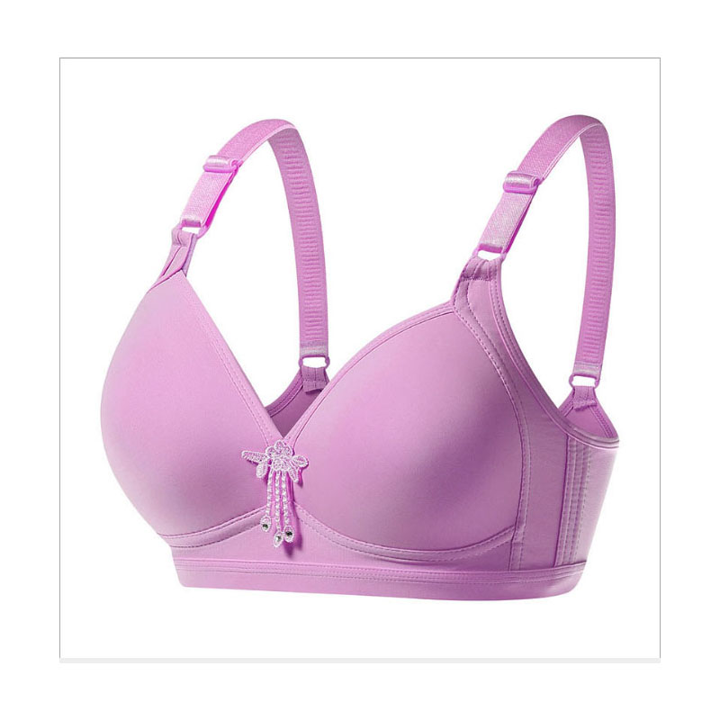 T Shirt Bra Seamless - 큰 가슴 여성 부드러운 푸시업 브라,