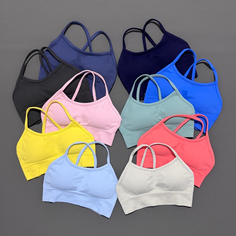 Sports Bra Racerback - 히스텔로 백리스 스포츠 브라 여성용 심리스