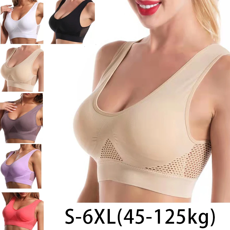 Mastectomy Bra Pocket - 1pcs 여성 스포츠 브래지어 대형 강철