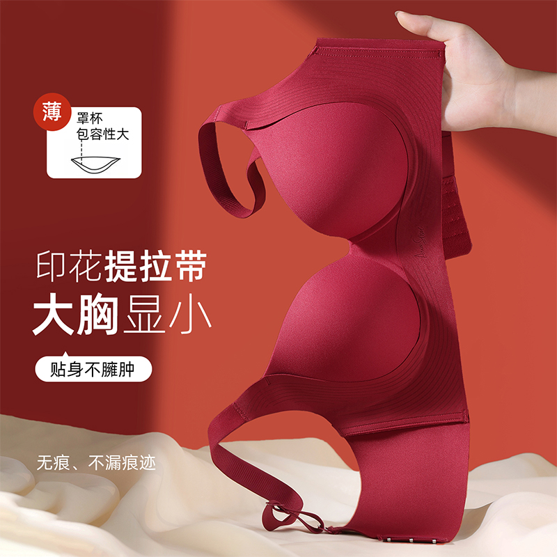 Cotton Bra Everyday - 부드럽고 통기성 좋은 가슴 지지 푸쉬업