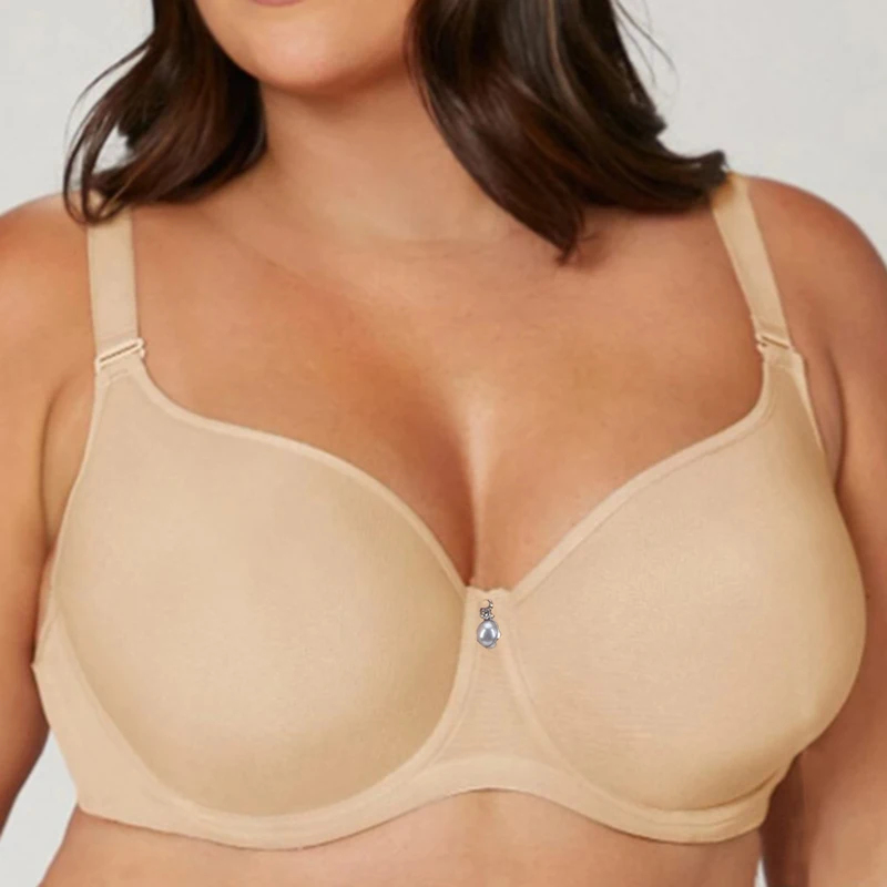 플러스 사이즈 여성용 메쉬 서포트 미니마이저 브라 노패 - Underwire Bra Padded 리뷰 및 가격