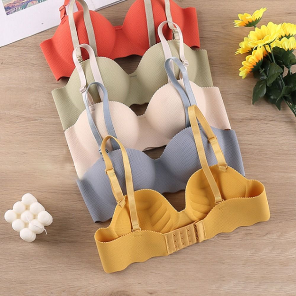 트렌디한 컴포트 심리스 브라 캔디 컬러 안티 처짐 푸쉬 - Wirefree Bra Comfort 리뷰 및 가격