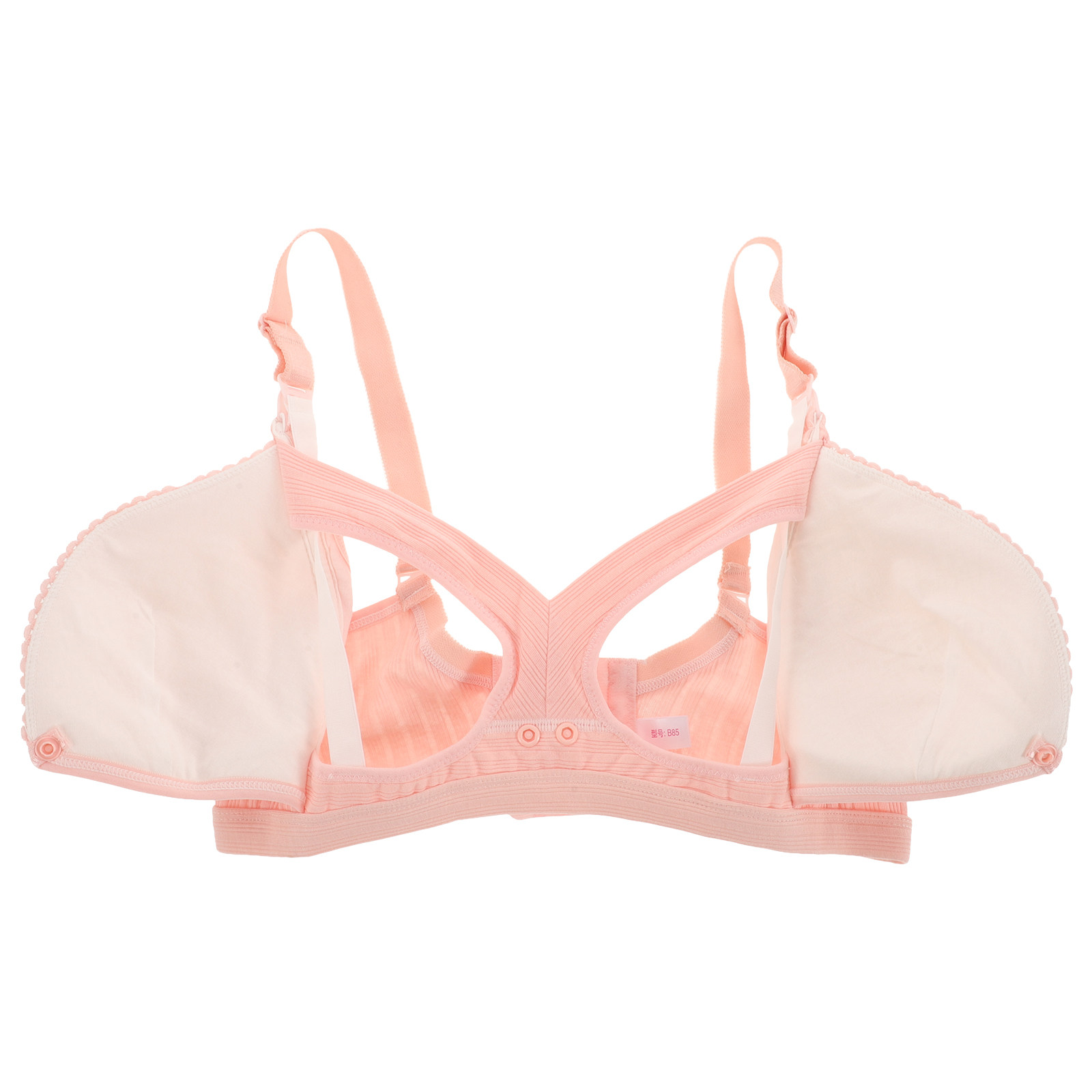 무선 수유브라 핑크 리브드 얇은 38 85 더블클립 모 - Nursing Bra Clip 리뷰 및 가격