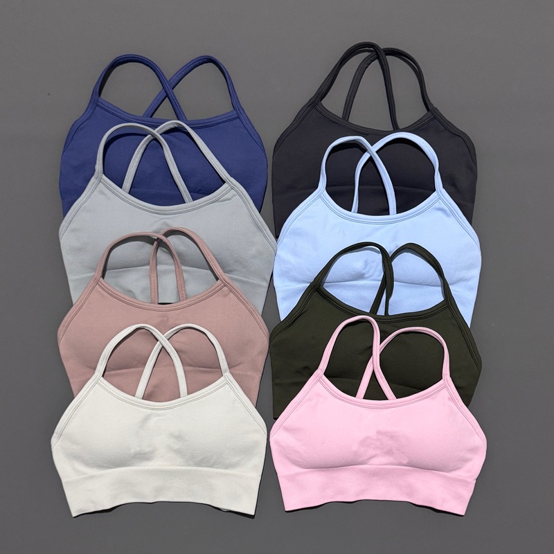 히스텔로 백리스 스포츠 브라 여성용 심리스 요가 탑 하 - Sports Bra Racerback 리뷰 및 가격
