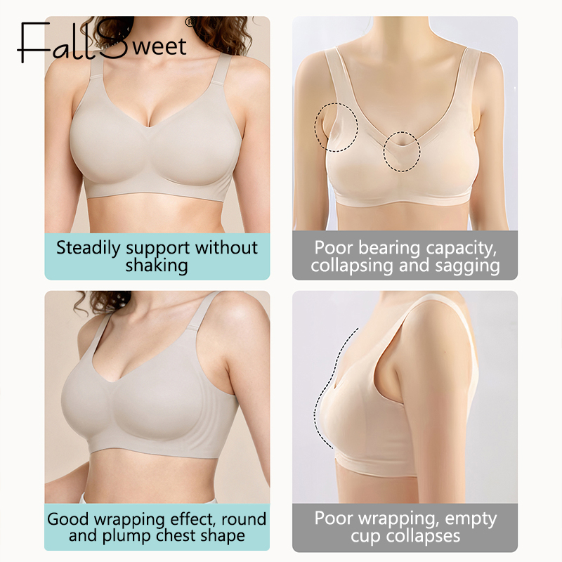FallSweet 여성 푸시업 심리스 브라 플러스 사이 - Mastectomy Bra Pocket 리뷰 및 가격