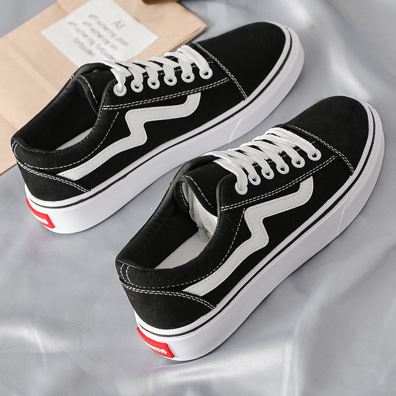 2025년 봄 신상 여성 학생용 캔버스화, 통기성 좋은 - Vans Shoes Old Skool 리뷰 및 가격